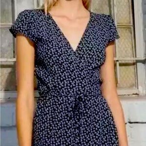 Brandy Melville floral wrap dress